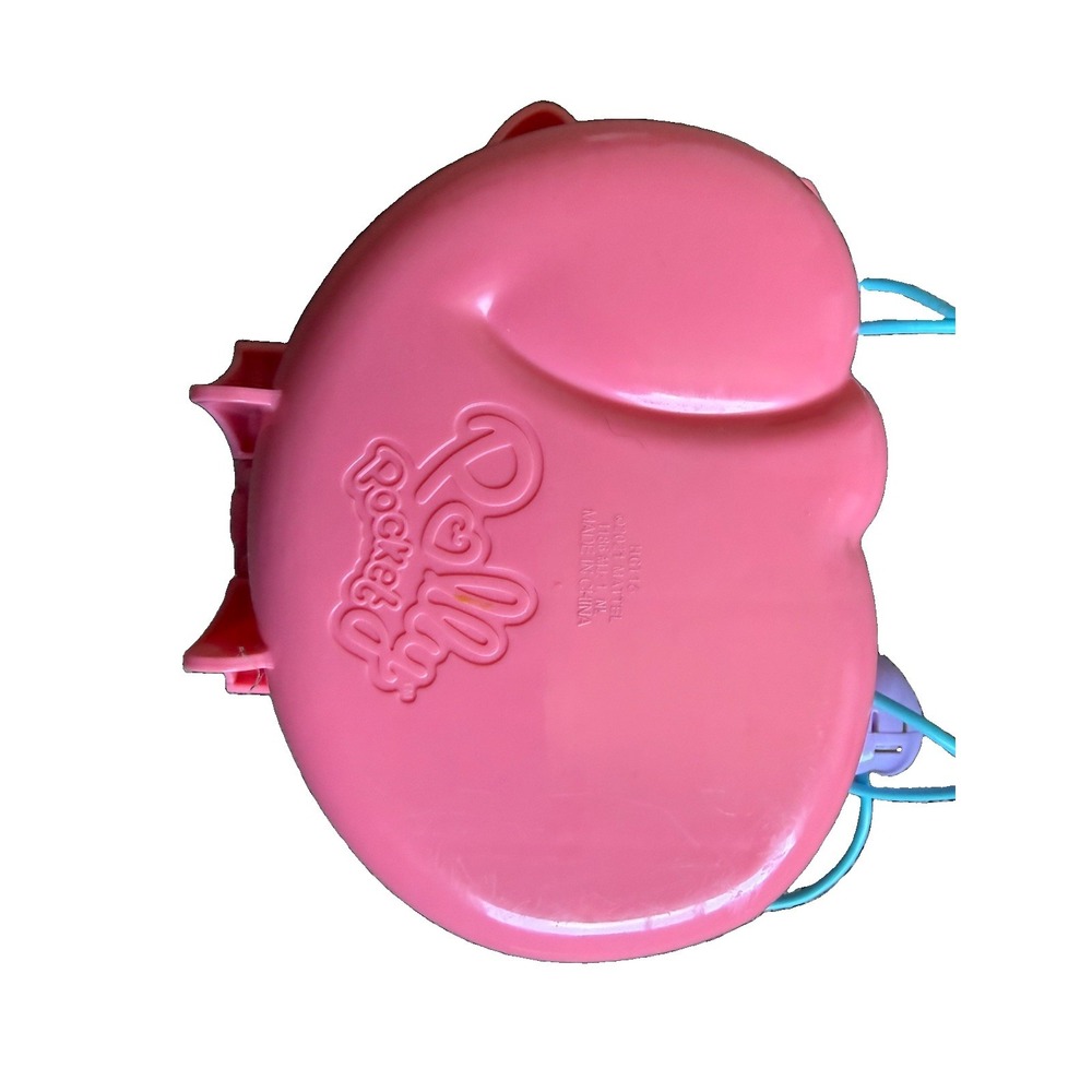 Polly Pocket Pink Cat Purse Compact Playset Mattel Carry Case No Dolls No Access - Picture 3 of 9